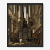 The Tomb of Michiel de Ruyter in the Nieuwe Kerk, Amsterdam by Emanuel de Witte - thumbnail_1_bf_66fc7c218213847b6f3579ea